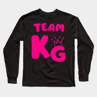 Team KG Pink Long Sleeve T-Shirt